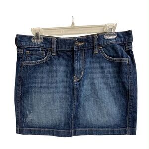 Old Navy Blue Jean Skirt Size M